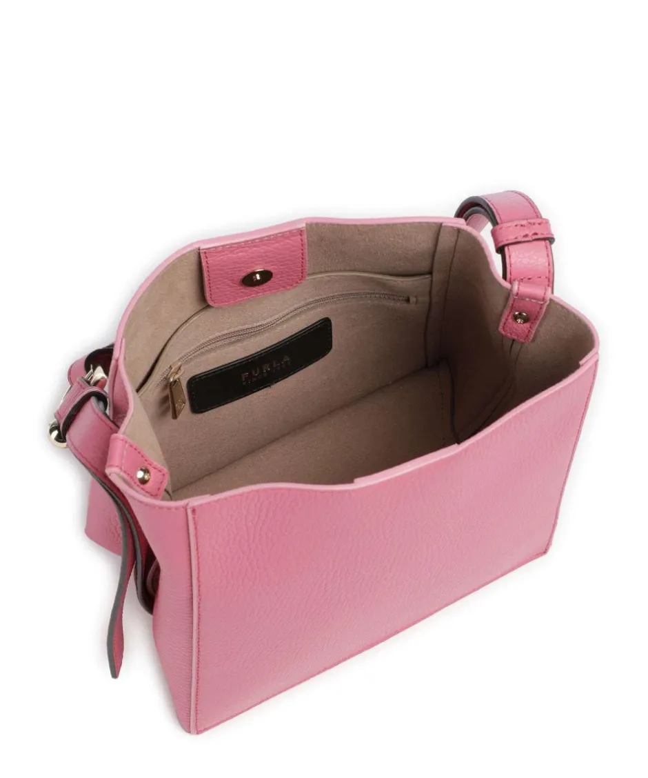 Furla Shoulder Bags|Hobo Bags-Nuvola Mini Hobo bag grained calfskin