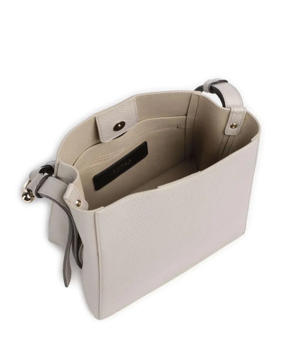 Furla Shoulder Bags|Hobo Bags-Nuvola Mini Hobo bag grained calfskin