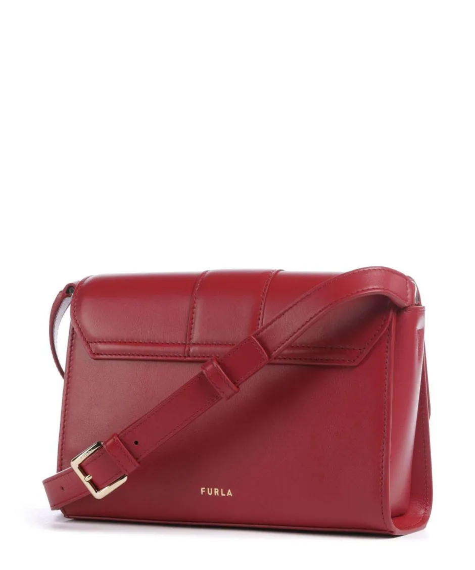 Furla Crossbody Bags-Nuvola S Crossbody bag fine grain leather