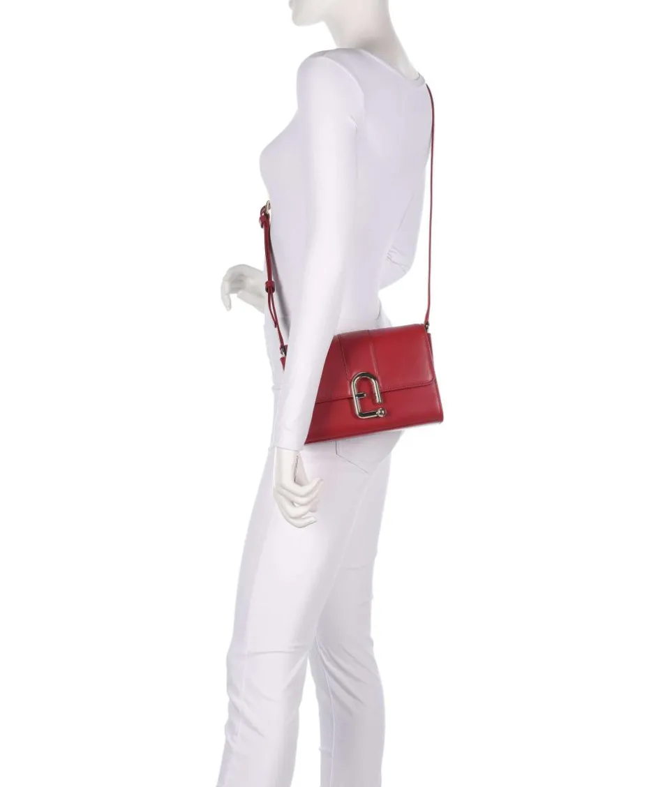 Furla Crossbody Bags-Nuvola S Crossbody bag fine grain leather