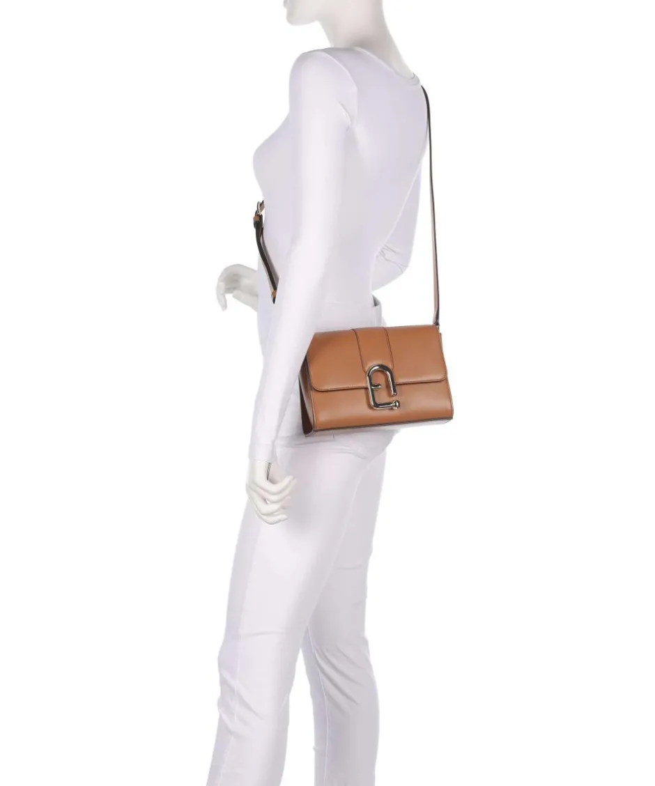 Furla Crossbody Bags-Nuvola S Crossbody bag fine grain leather