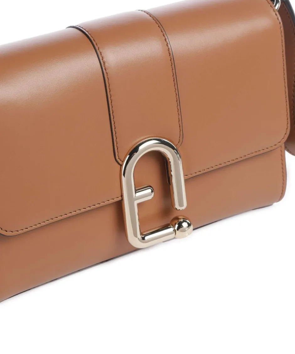 Furla Crossbody Bags-Nuvola S Crossbody bag fine grain leather