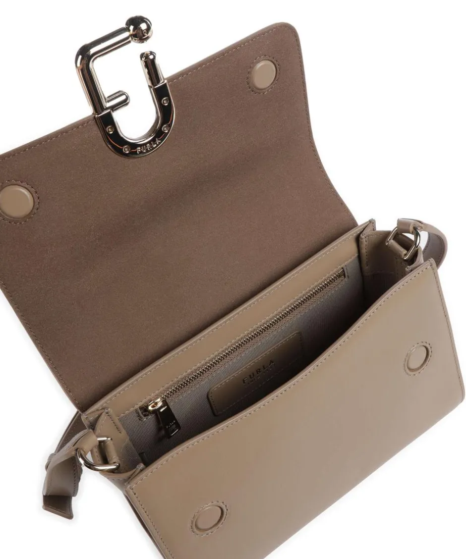 Furla Crossbody Bags-Nuvola S Crossbody bag fine grain leather