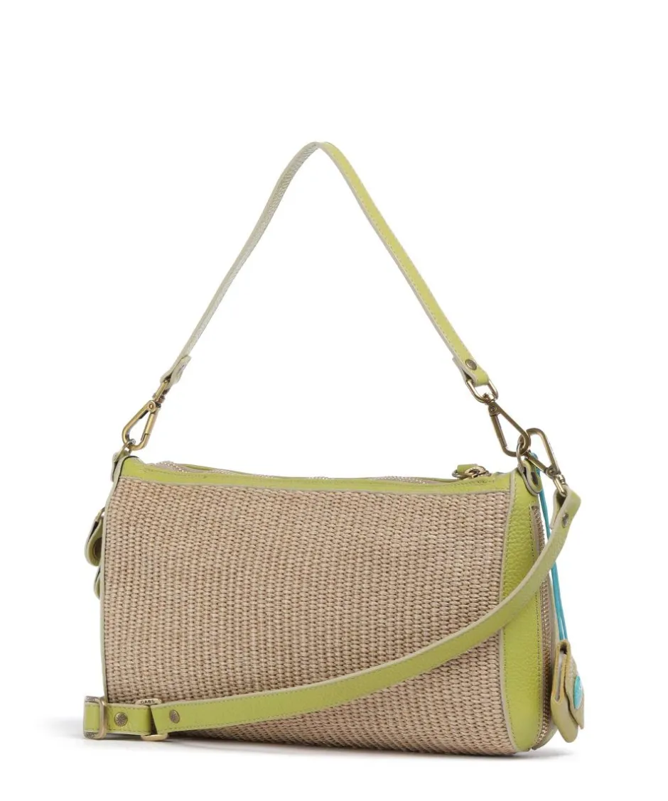 Gabs Shoulder Bags-Oceania Pepita Shoulder bag bast, grained calfskin