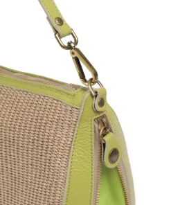 Gabs Shoulder Bags-Oceania Pepita Shoulder bag bast, grained calfskin