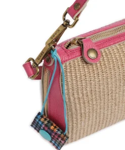 Gabs Shoulder Bags-Oceania Pepita Shoulder bag bast, grained calfskin