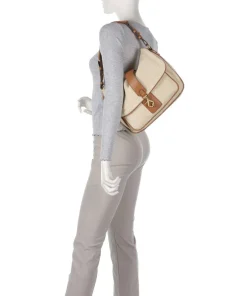 Abro Shoulder Bags|Hobo Bags-Olana Star Saddle Hobo bag canvas