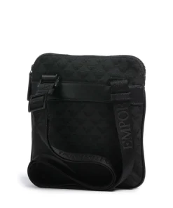 Emporio Armani Crossbody Bags-Omnia Jacquard Crossbody bag polyester, cotton
