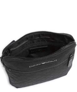 Emporio Armani Crossbody Bags-Omnia Jacquard Crossbody bag polyester, cotton