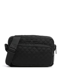 Emporio Armani Crossbody Bags-Omnia Jacquard Crossbody bag cotton, polyester