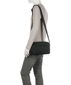 Emporio Armani Crossbody Bags-Omnia Jacquard Crossbody bag cotton, polyester