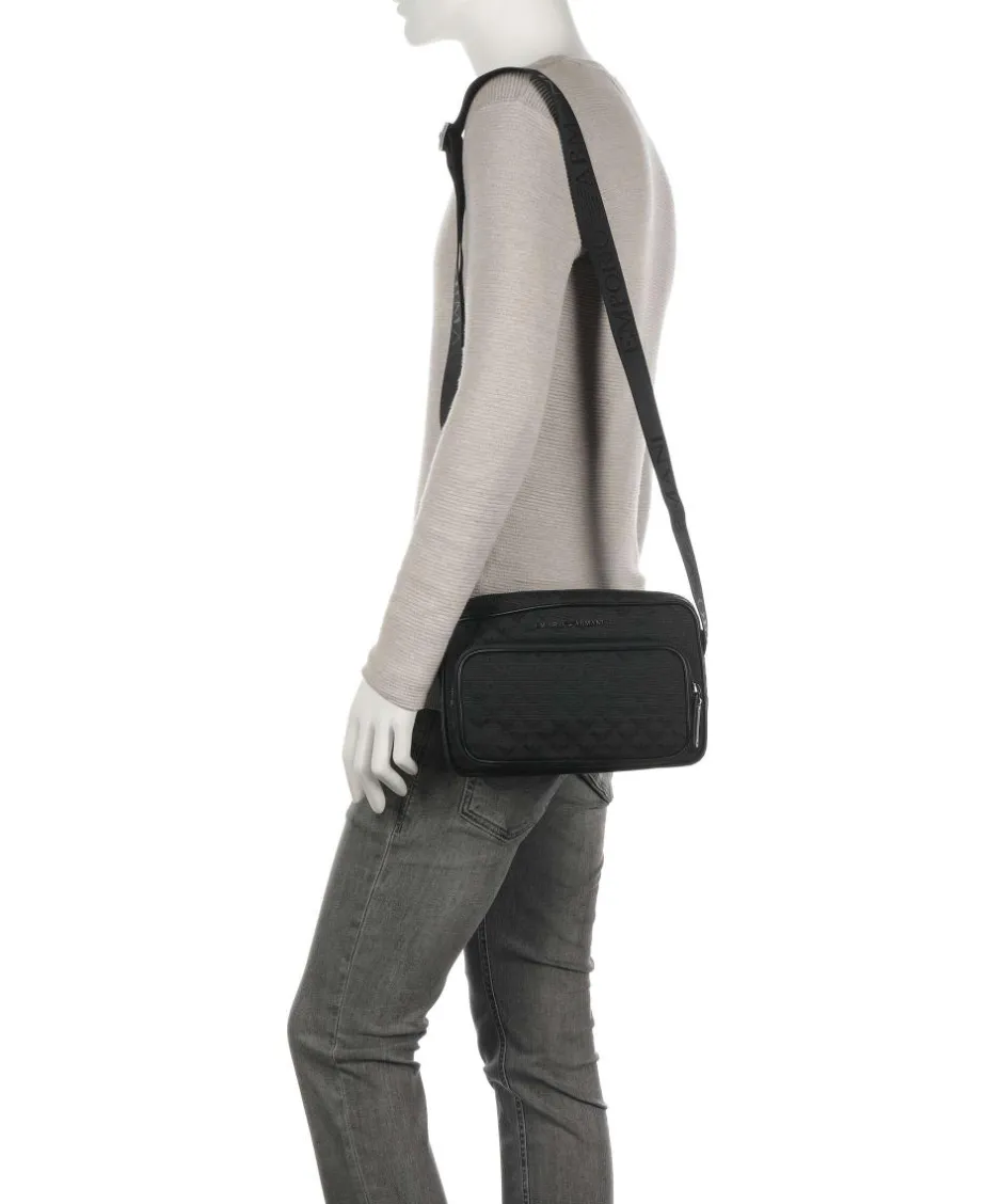 Emporio Armani Crossbody Bags-Omnia Jacquard Crossbody bag cotton, polyester