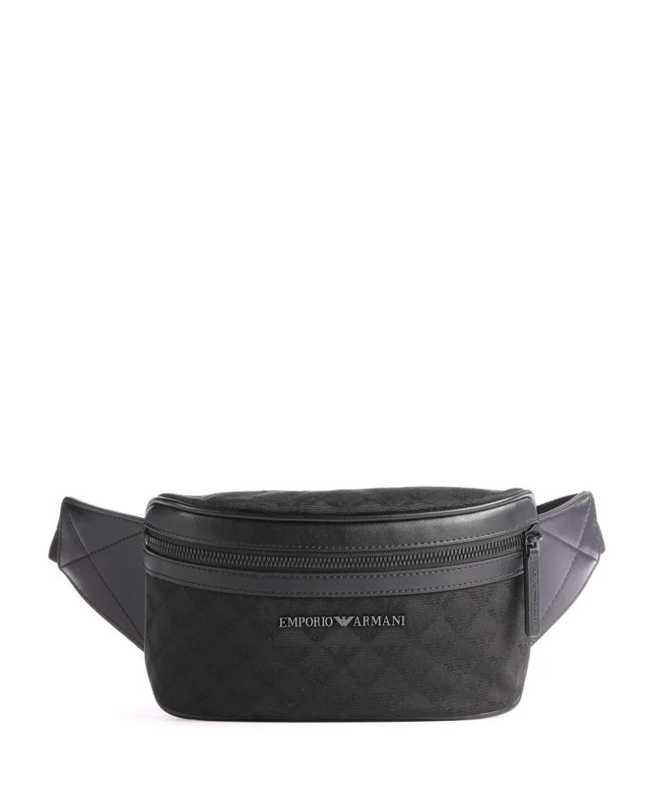 Emporio Armani Fanny Packs|Crossbody Bags-Omnia Jacquard Fanny pack polyester, cotton