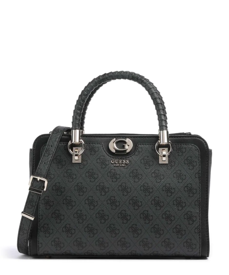 Guess Handbags-Orlina 4G Logo Handbag imitation leather