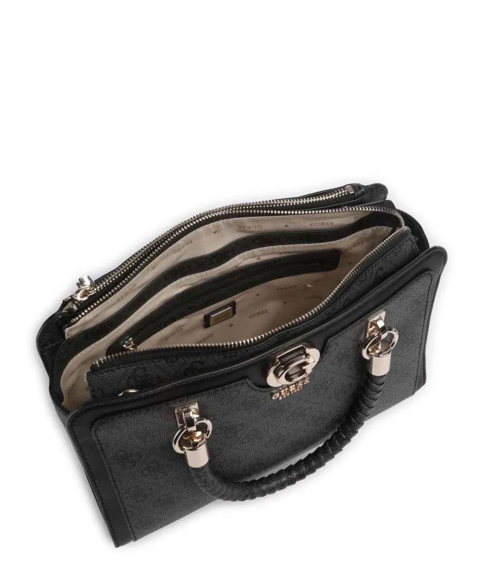 Guess Handbags-Orlina 4G Logo Handbag imitation leather