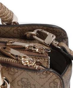 Guess Handbags-Orlina 4G Logo Handbag imitation leather