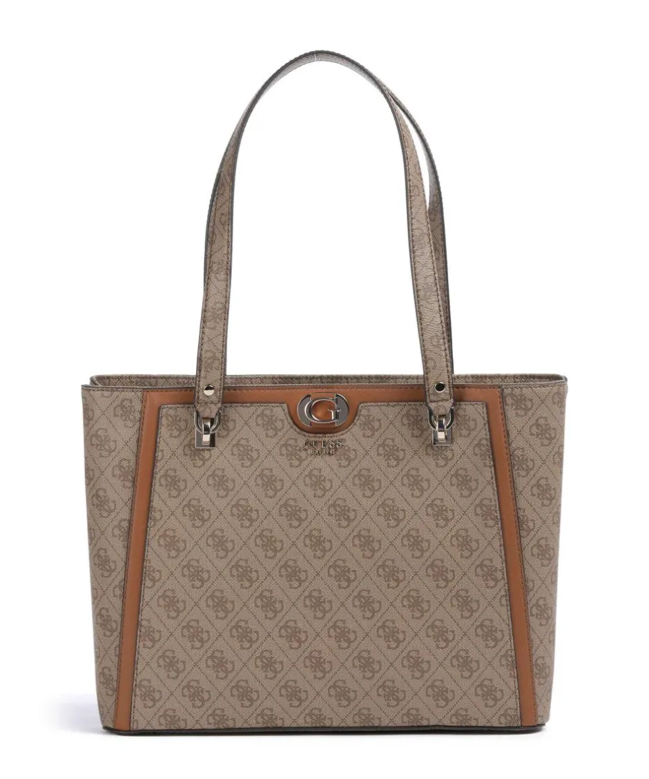 Guess Tote Bags-Orlina 4G Logo Tote bag imitation leather