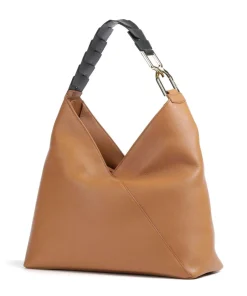 Lancel Shoulder Bags|Hobo Bags-Pagode L Hobo bag grained cow leather