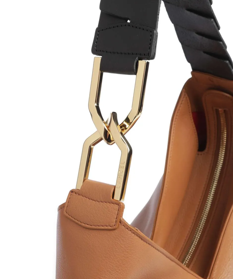 Lancel Shoulder Bags|Hobo Bags-Pagode L Hobo bag grained cow leather