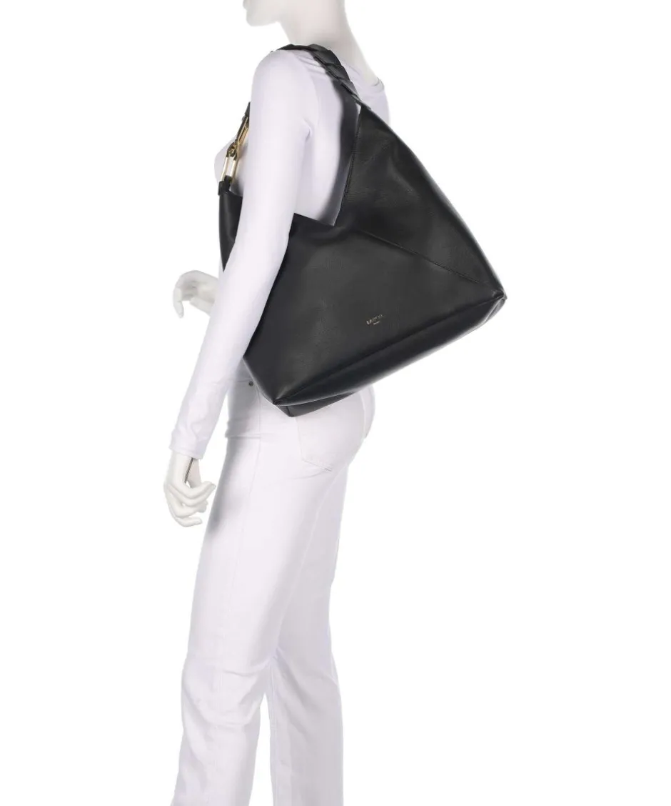 Lancel Shoulder Bags|Hobo Bags-Pagode L Hobo bag grained cow leather