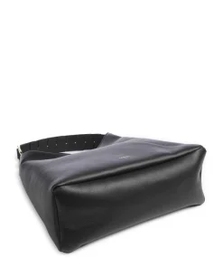 Lancel Shoulder Bags|Hobo Bags-Pagode L Hobo bag grained cow leather