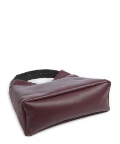 Lancel Shoulder Bags|Hobo Bags-Pagode L Hobo bag grained cow leather