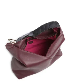 Lancel Shoulder Bags|Hobo Bags-Pagode L Hobo bag grained cow leather