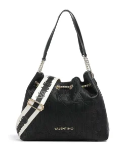 Valentino Bags Shoulder Bags|Hobo Bags-Pansy Bucket bag imitation leather