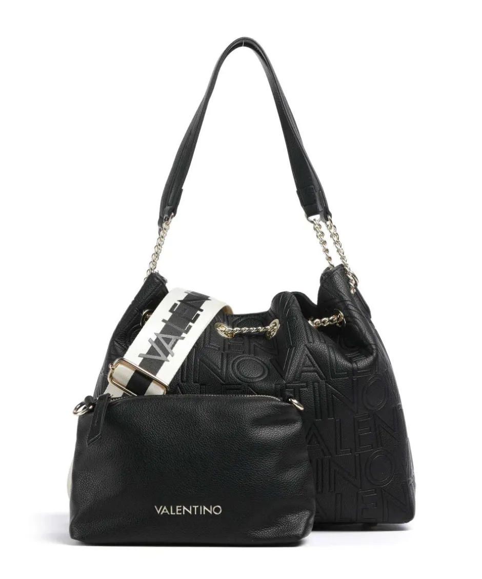 Valentino Bags Shoulder Bags|Hobo Bags-Pansy Bucket bag imitation leather