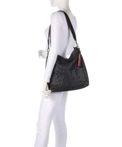 Taschendieb Wien Shoulder Bags|Hobo Bags-Paoliweg 2 Hobo bag grained cow leather