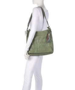 Taschendieb Wien Shoulder Bags|Hobo Bags-Paoliweg 2 Shoulder bag grained leather