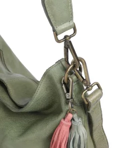 Taschendieb Wien Shoulder Bags|Hobo Bags-Paoliweg 2 Shoulder bag grained leather