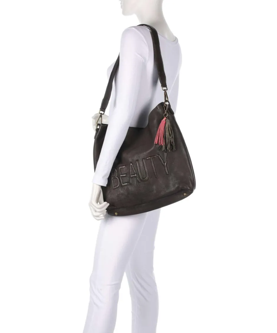 Taschendieb Wien Shoulder Bags-Paoliweg 2 Shoulder bag grained cow leather