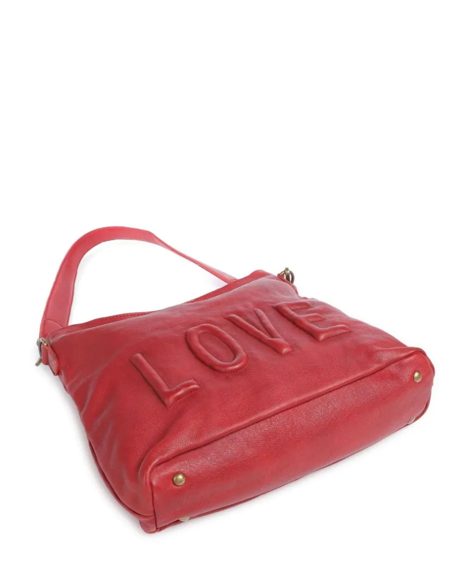 Taschendieb Wien Shoulder Bags-Paoliweg 2 Shoulder bag grained cow leather
