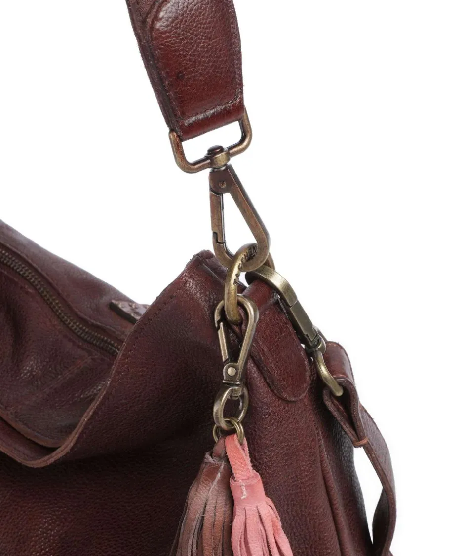 Taschendieb Wien Shoulder Bags|Hobo Bags-Paoliweg 2 Shoulder bag grained leather