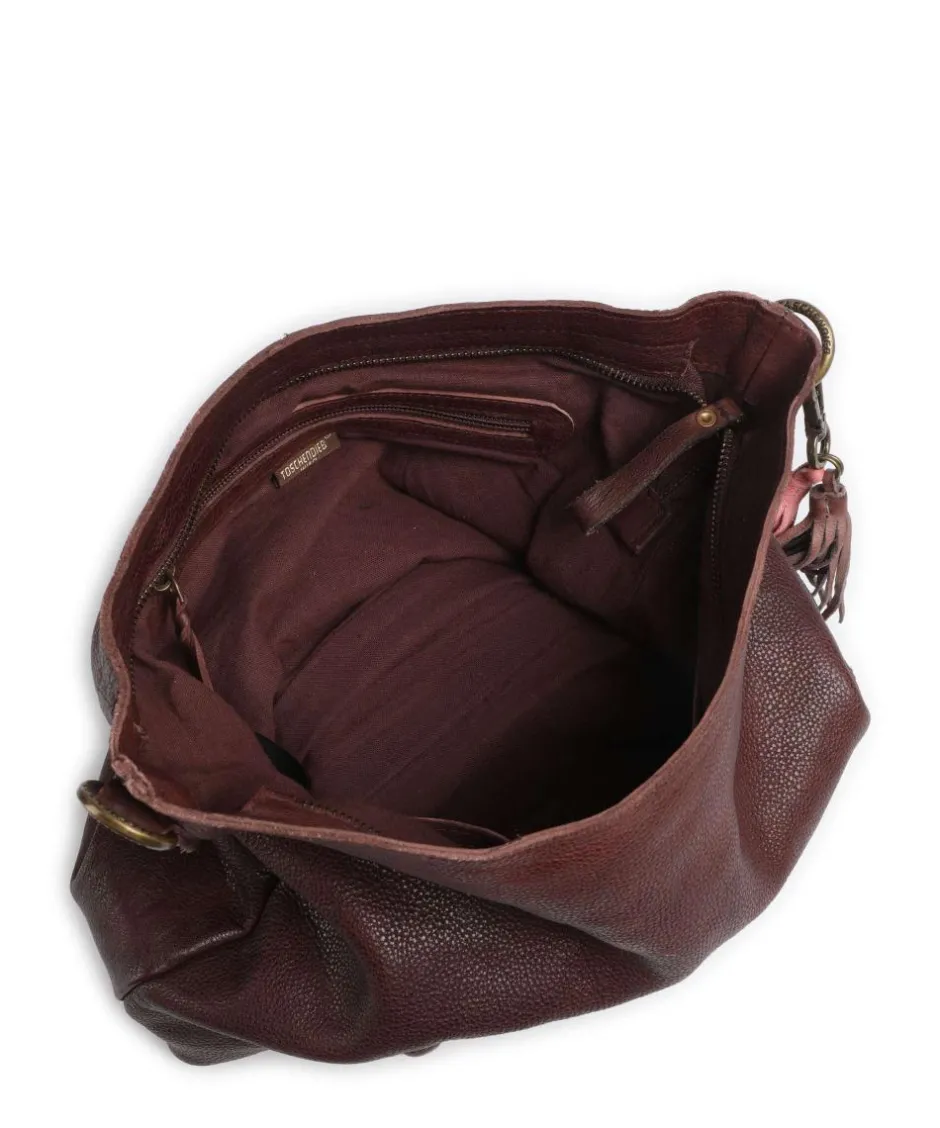 Taschendieb Wien Shoulder Bags|Hobo Bags-Paoliweg 2 Shoulder bag grained leather