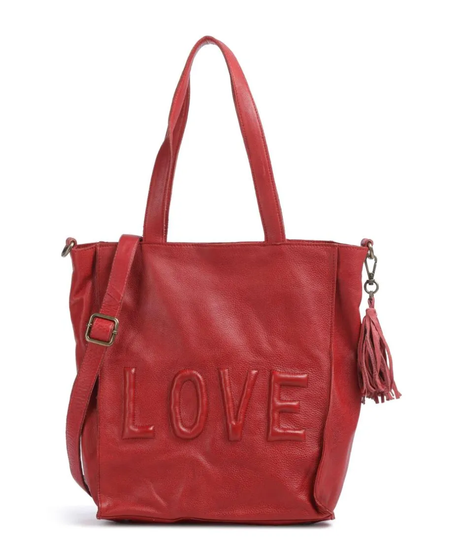 Taschendieb Wien Tote Bags-Paoliweg 1 Tote bag grained cow leather