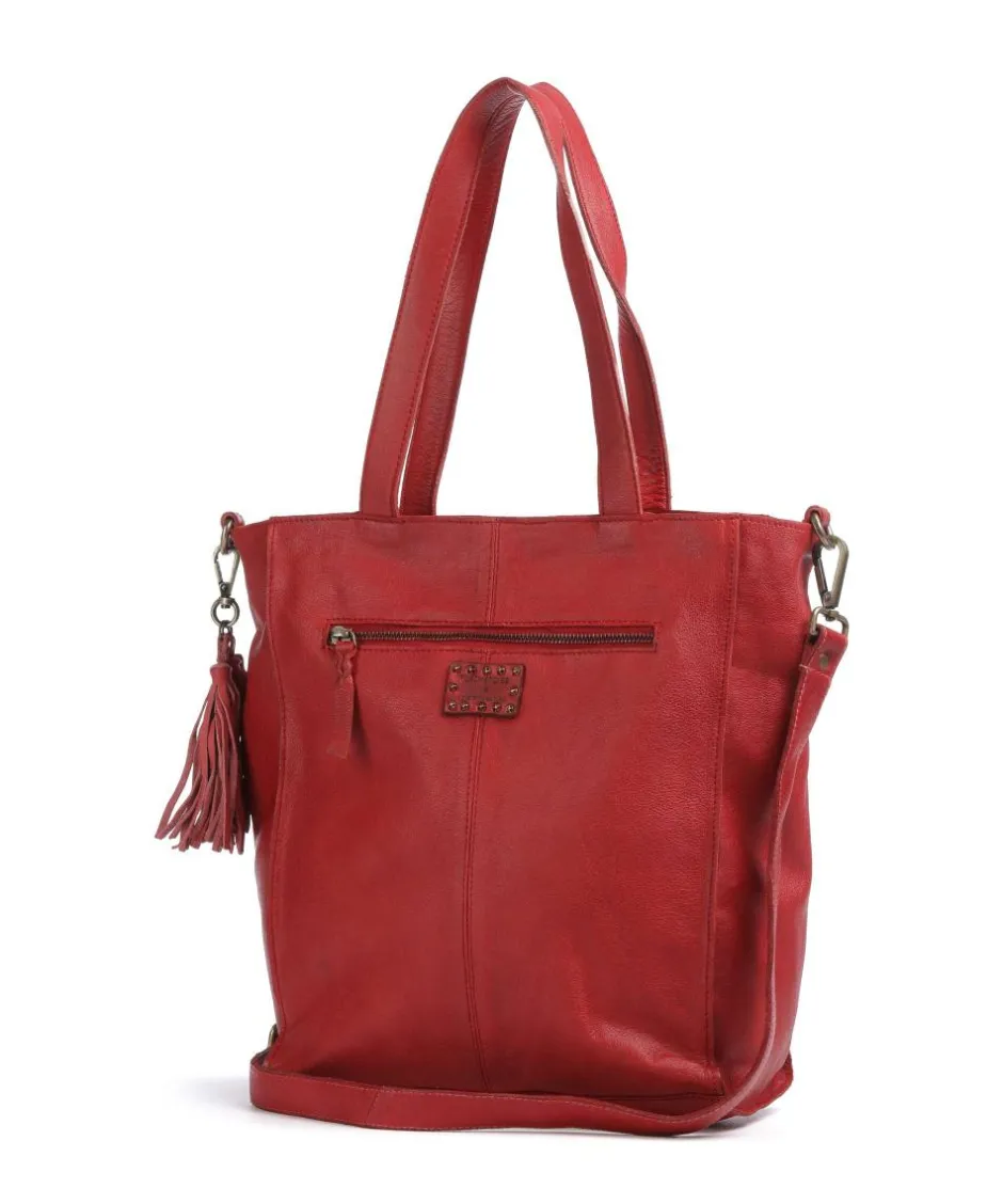 Taschendieb Wien Tote Bags-Paoliweg 1 Tote bag grained cow leather