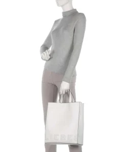 Liebeskind Tote Bags|Handbags-Paper Bag Logo Carter M Handbag fine grain leather