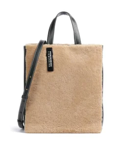 Liebeskind Tote Bags|Handbags-Paper Bag Shearling M Handbag fine grain leather, faux fur