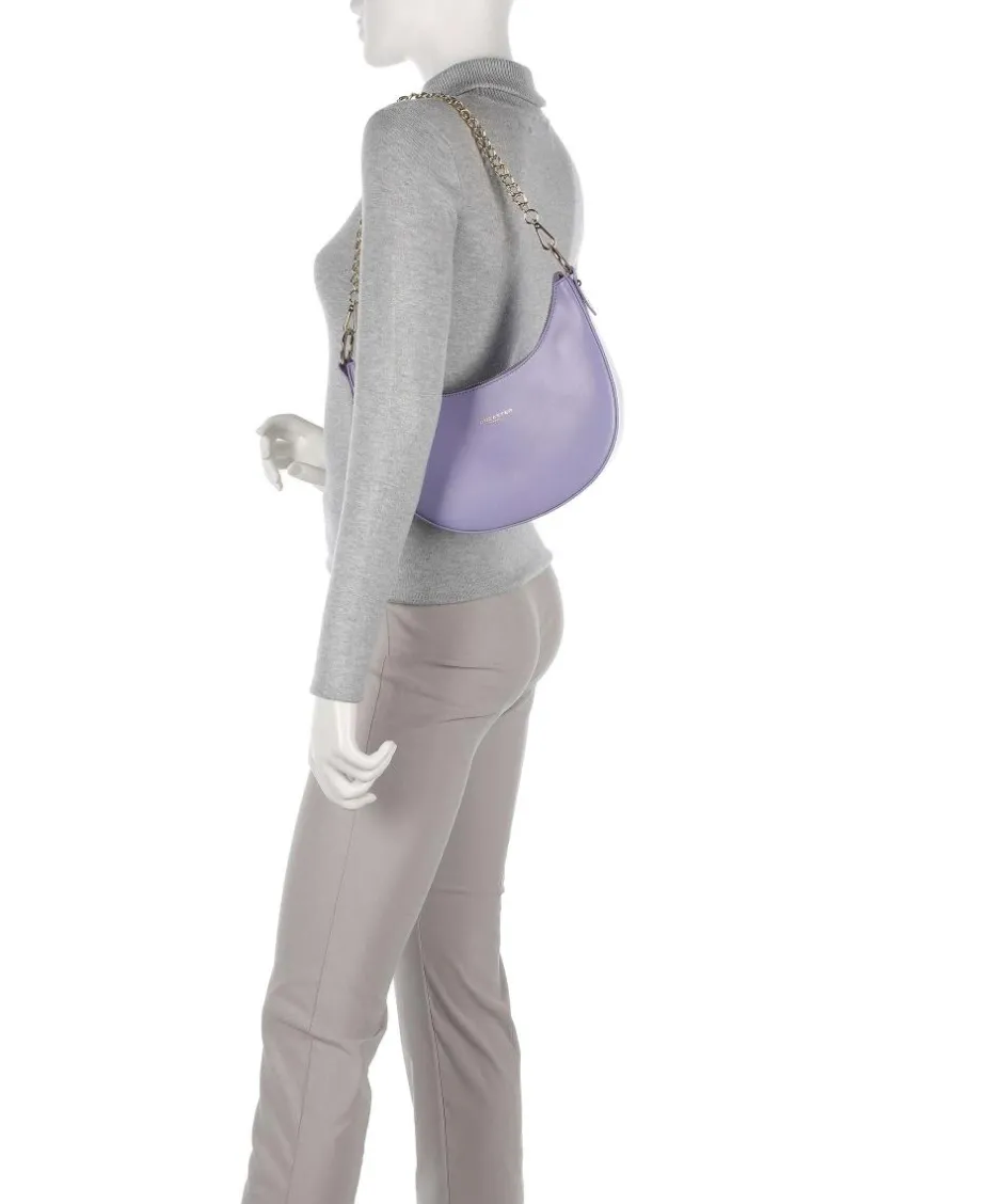 Lancaster Shoulder Bags|Crossbody Bags-Paris Aimy Shoulder bag fine grain cow leather