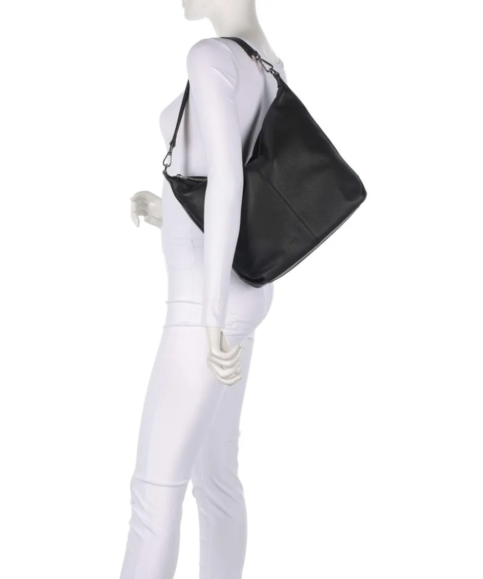 Liebeskind Shoulder Bags|Hobo Bags-Paris Small Pebble M Hobo bag grained cow leather