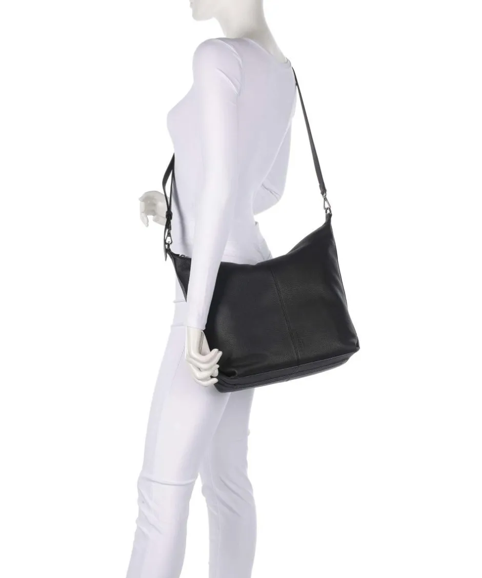 Liebeskind Shoulder Bags|Hobo Bags-Paris Small Pebble M Hobo bag grained cow leather