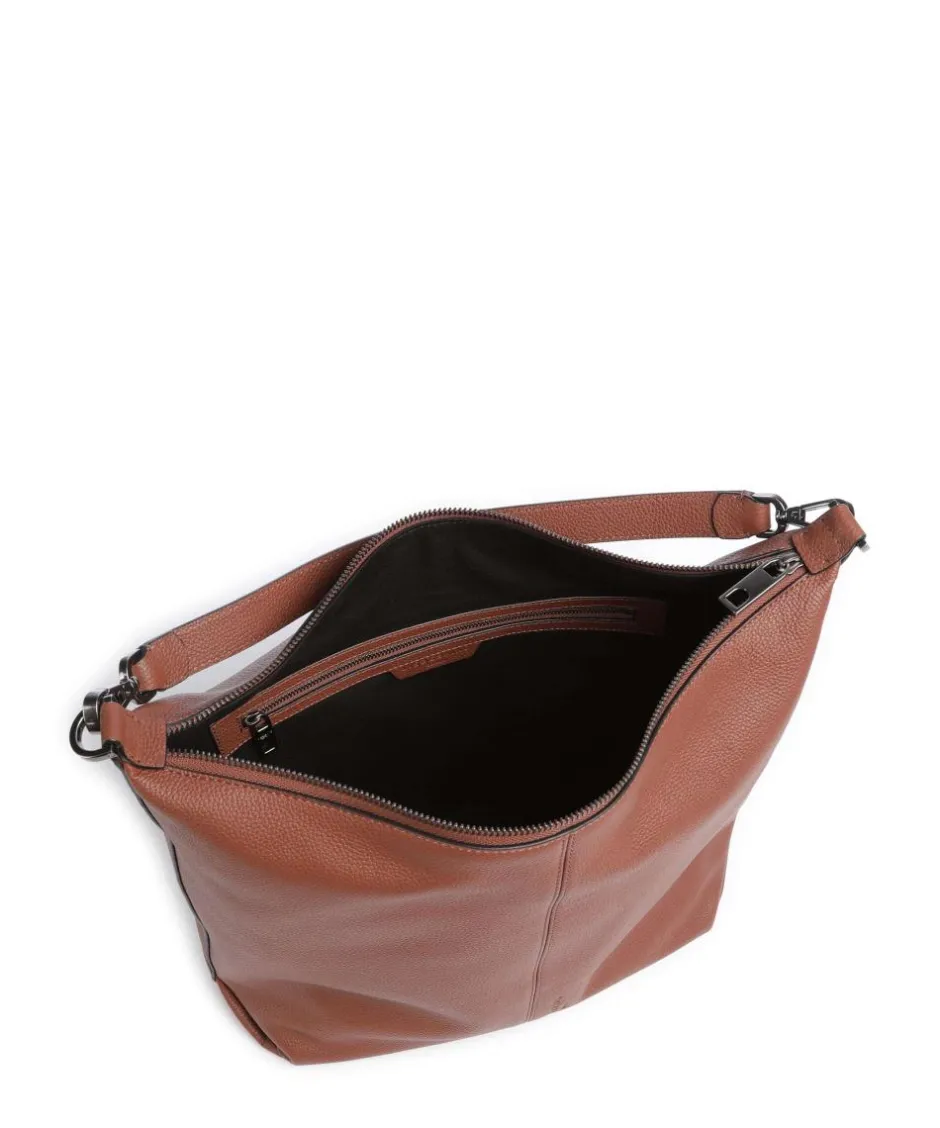 Liebeskind Shoulder Bags|Hobo Bags-Paris Small Pebble M Hobo bag grained cow leather