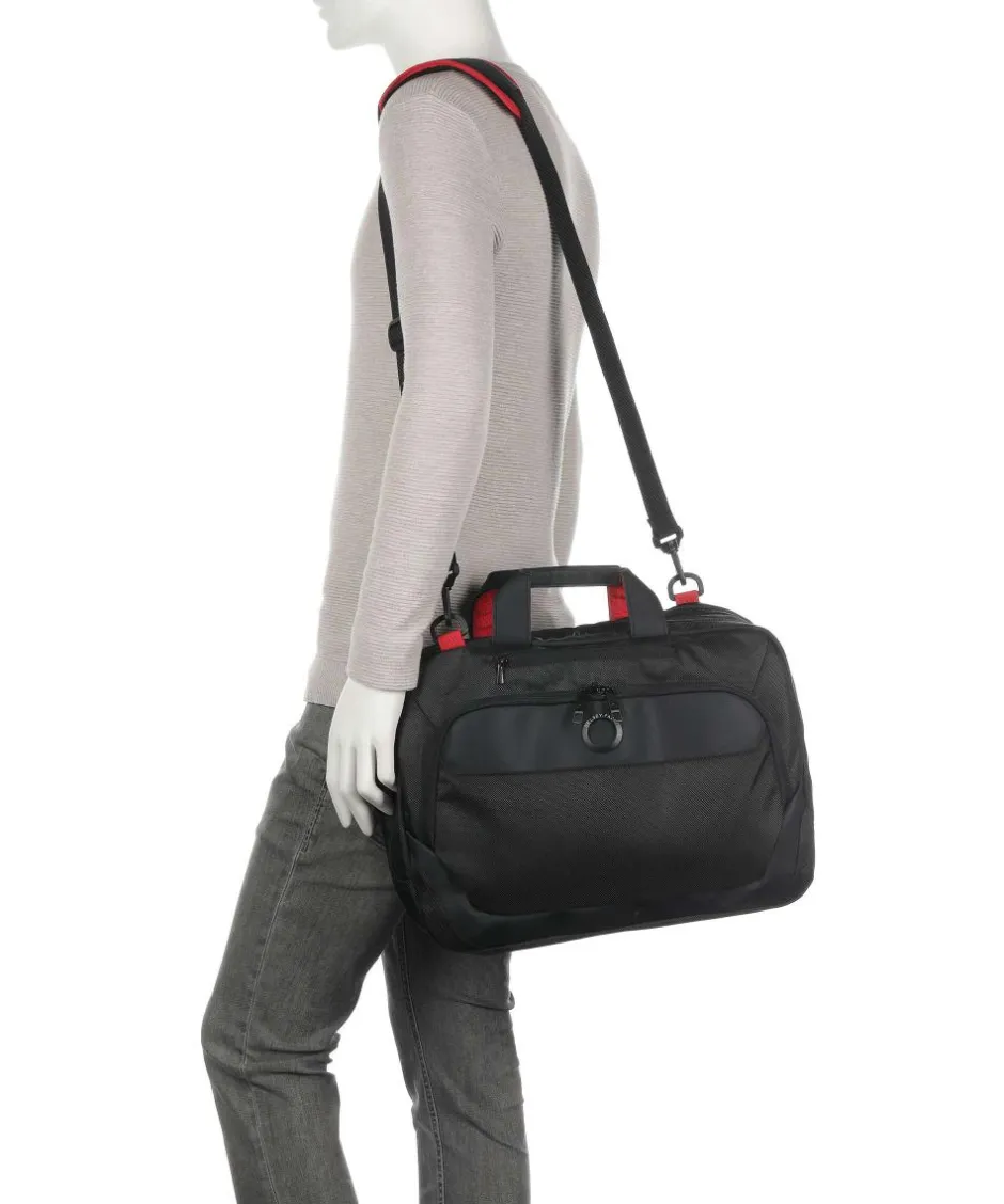 Delsey Paris Business- & Laptop Bags-Parvis Plus Briefcase 15″ polyester