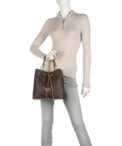 Maison Mollerus Hobo Bags|Crossbody Bags-Pecarus Grabs Bucket bag canvas