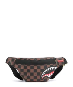 Sprayground Fanny Packs|Crossbody Bags-Peeking Character Check Fanny pack soft synthetic