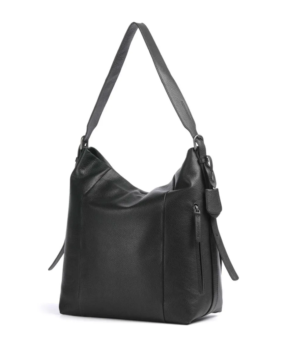 Aunts & Uncles Shoulder Bags|Hobo Bags-Philocalists Ally Hobo bag grained cow leather