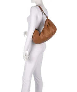 Aunts & Uncles Shoulder Bags|Hobo Bags-Philocalists Dewdrop Hobo bag grained leather