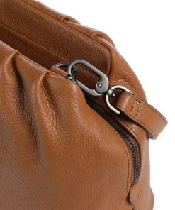 Aunts & Uncles Crossbody Bags-Philocalists Honey Crossbody bag grained leather